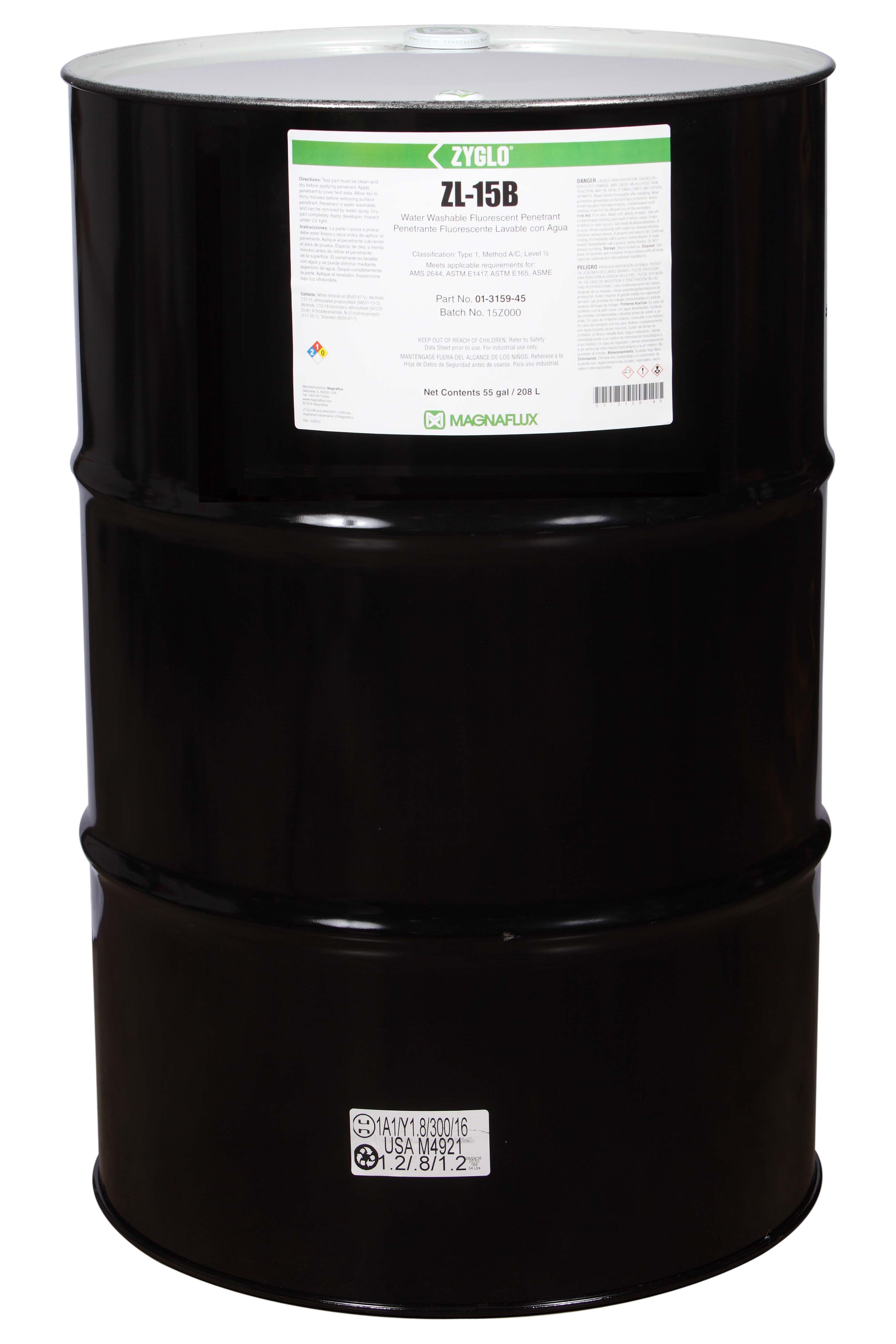 Magnaflux ZL-15B Liquid Penetrant