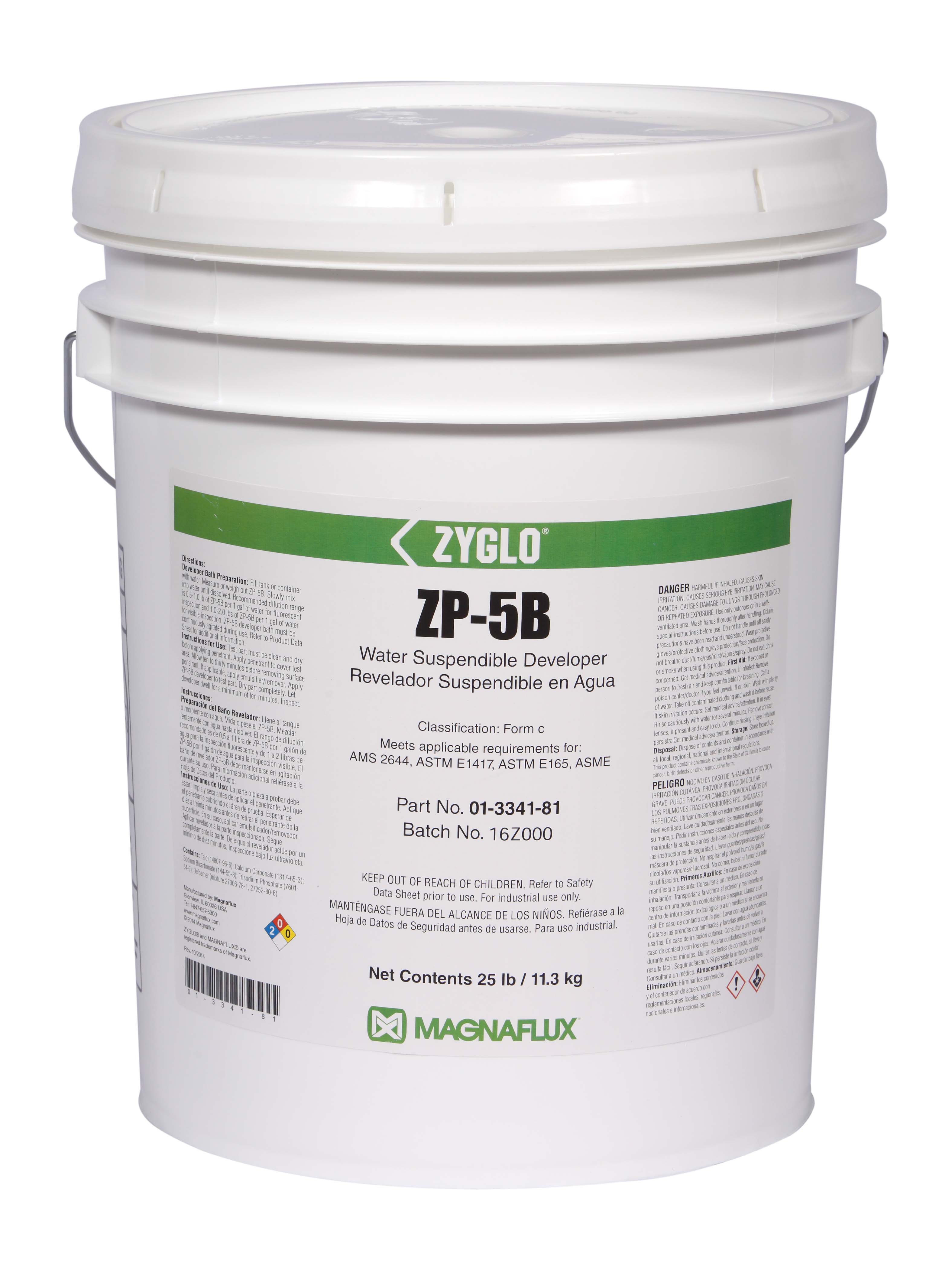 Magnaflux ZP-5B Water Suspendible Developer